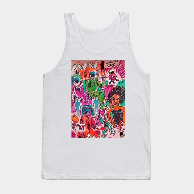 Jealous Vibes Tank Top by Kater